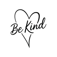 Be kind .Vector EPS