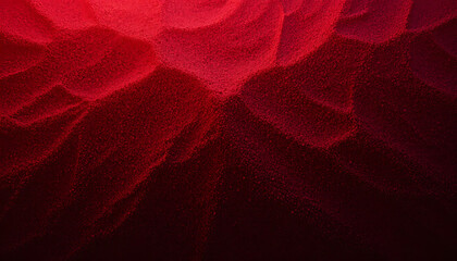 Abstract red bokeh lights soft focus background with dark gradient