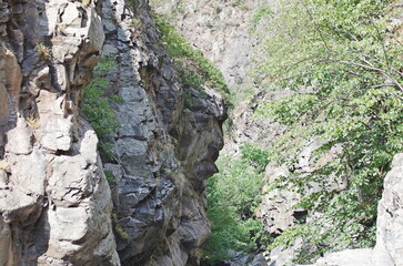 Stone face. An remnant of a very old civilization or a game of nature?