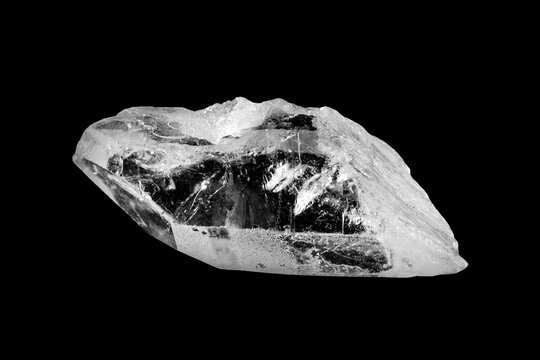 rough diamond, crystal in an allotropic form of carbon, uncut gemstone, concept of luxury or wealth