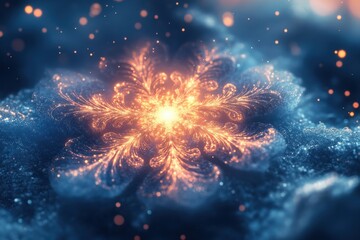 Fototapeta premium Fireworks bursting in the sky.