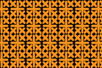 Orange Zigzag Stripes Seamless Abstract Pattern Background