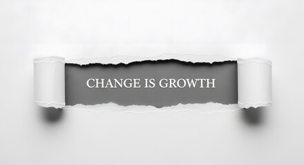 Embrace change and unlock your business's growth potential with this powerful motivational message, perfect for inspiring teams and driving success forward