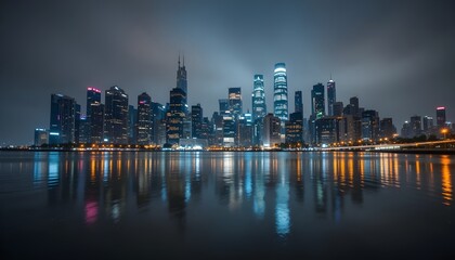 Fototapeta premium dubai marina at night