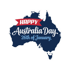 Happy Australia Day 26th of January Graphic
