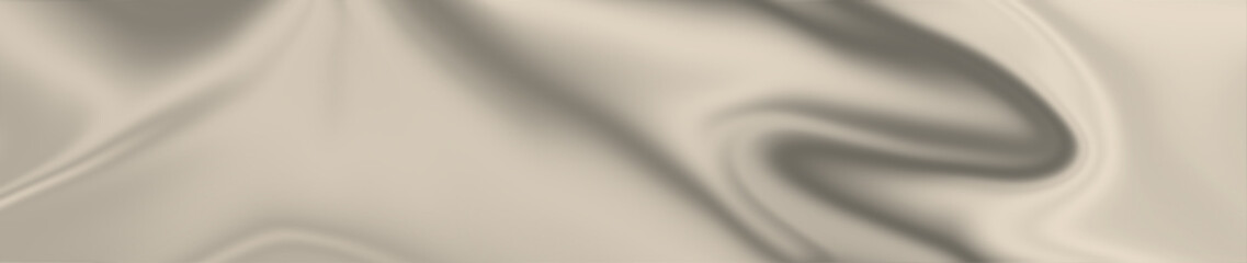 A soft and subtle beige fabric with flowing curves and gentle shading creating a smooth texture.