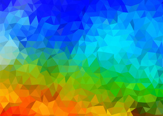 abstract colorful low poly background, abstract geometric background, abstract triangle background	