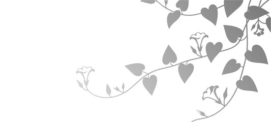 floral background with birds