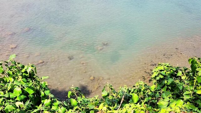 Trabzon ganita beach, rocks and sea