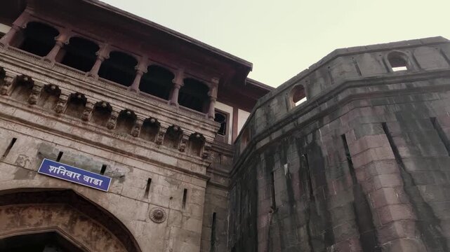 09 October 2025, Pune, India. Shaniwar Wada is a historical fortification in the city of Pune, India. Built in 1732, it was the seat of the Peshwas of the Maratha Confederacy until 1818.