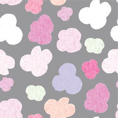 Abstract bear illustration all over print without a direction.Cute adorable kawaii allover seamless repeat pattern with happy narwhals, jellyfish, starfish and bubbles on a soft aqua turquoise 
