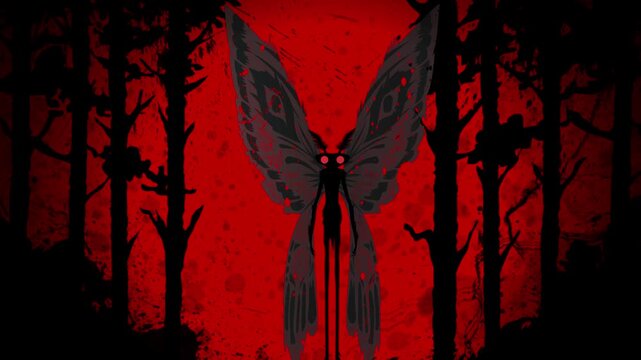 mothman terror in red forest