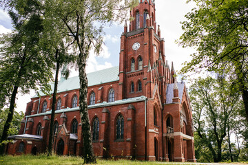 Kalwaria Piekarska w Piekarach Śląskich Kościół katolicki Parafia NMP i św. Bartłomieja Piekary Śląskie msza w kościele kaplica kapliczka, pielgrzymka do Piekar Śląskich © jusiamastalerz