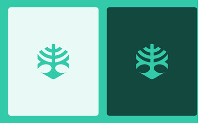 Abstract Tree of Life Logo Design