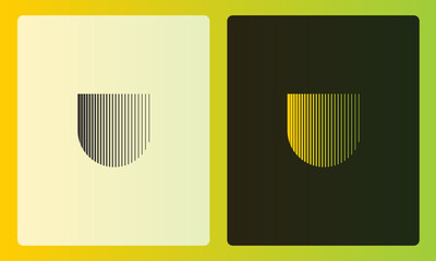 Abstract U Letter Logo Design