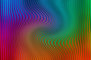 Vibrant rainbow gradient swirl pattern with textured vertical lines