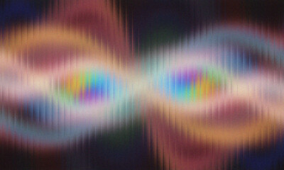 Abstract Rainbow Prism Light Bokeh Background bright