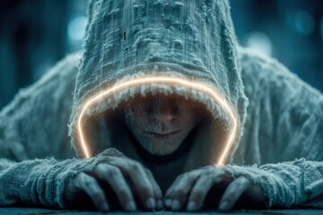 Cyber Aesthetic Fusion of Technology and Symbolism