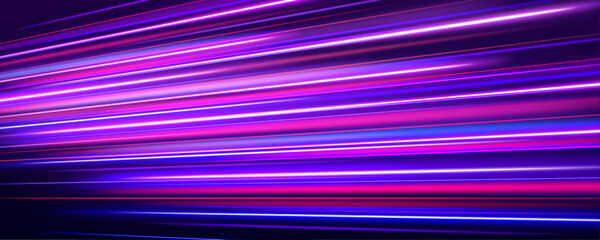 Dynamic motion lines cut across the dark background, blending acceleration with sleek design. The glowing effect simulates energy flow. It’s an abstract vision of modern speed.