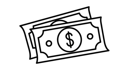 Event Tickets Icon Outline – Admission Pass Vector Design