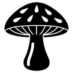 vector illustration of mushroom