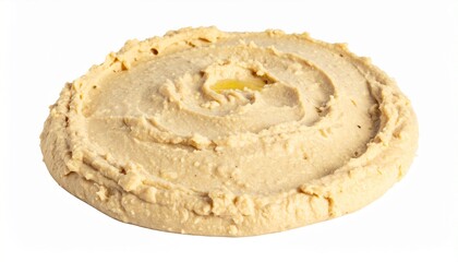 Creamy Homemade Hummus Dip with Olive Oil, Chickpea Puree