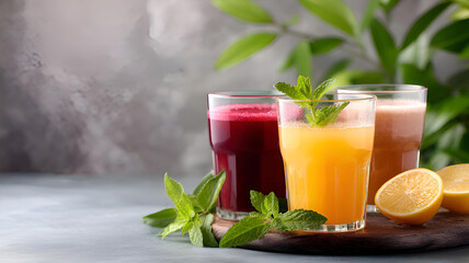 glass of orange juice