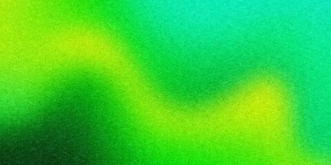 Vibrant green and yellow gradient background with grunge texture creating a luminous abstract design