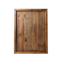 old wooden box isolated