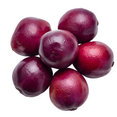 red radish isolated on white