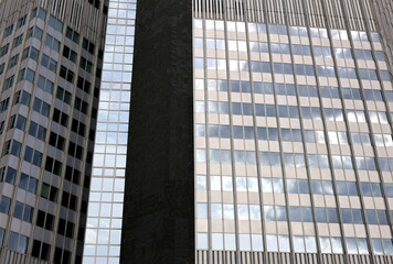 Obraz premium Moderne Hochhäuser in Frankfurt am Main