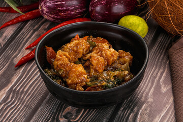 Prawn with vegetables and oyster sauce