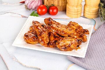 Buffalo chicken wings barbecue sauce