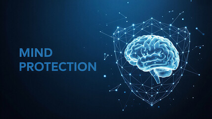 Mind Protection Brain Shield Mental Health Safety Cognitive Well Being