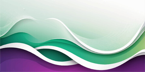 Abstract blue and orange colorful wave vector illustration design for business banner backdrop