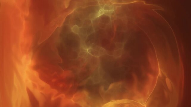 Abstract fluid orange and red texture with smooth gradients