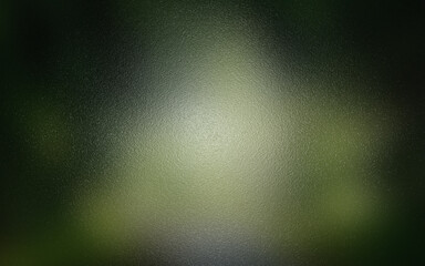 Abstract background texture frosted glass with green colors
