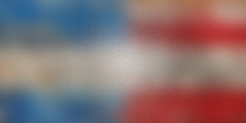Abstract blurred background with red white blue colors