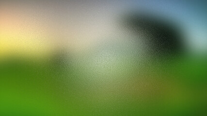Abstract Blurred Green and Yellow Background Texture