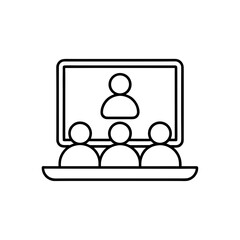 Online conference call outline