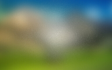 Abstract textured background with blurred blue and green tones