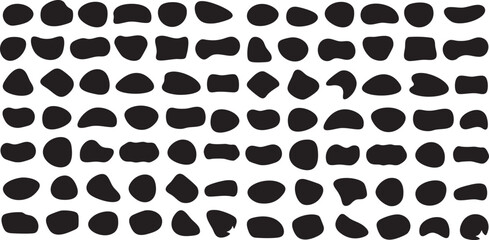 Collection of Abstract Organic Shapes