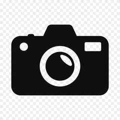 photo camera flat vector icon