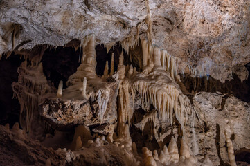 The Frasassi Caves are underground karst caves located in the municipality of Genga, in the province of Ancona, within the Gola della Rossa and Frasassi Regional Natural Park.