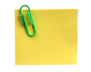 paper clip and paper
