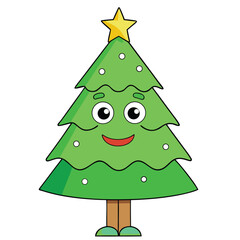 green christmas tree 