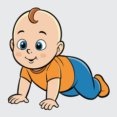 Crawling Baby 