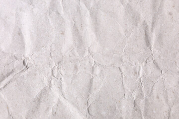 Crumpled distress old grey parchment paper texture