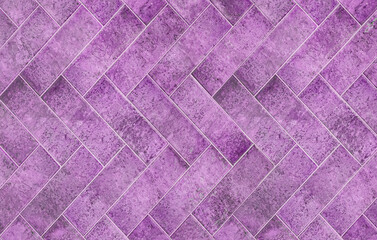 Fototapeta premium Textured Pink Tile with Classic Pattern for Interior Design