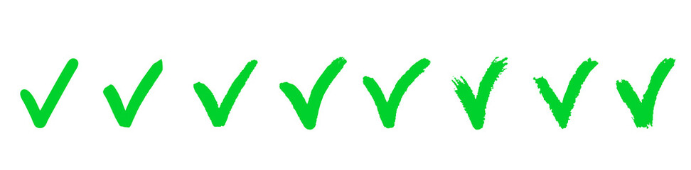 check mark icon. check mark sign. check mark  isolated